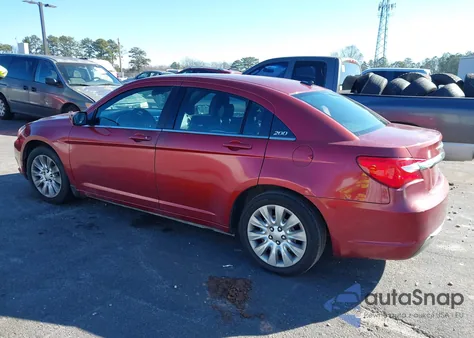 2014 Chrysler 200 Lx из США, поврежденный, VIN 1C3CCBAB7EN140853